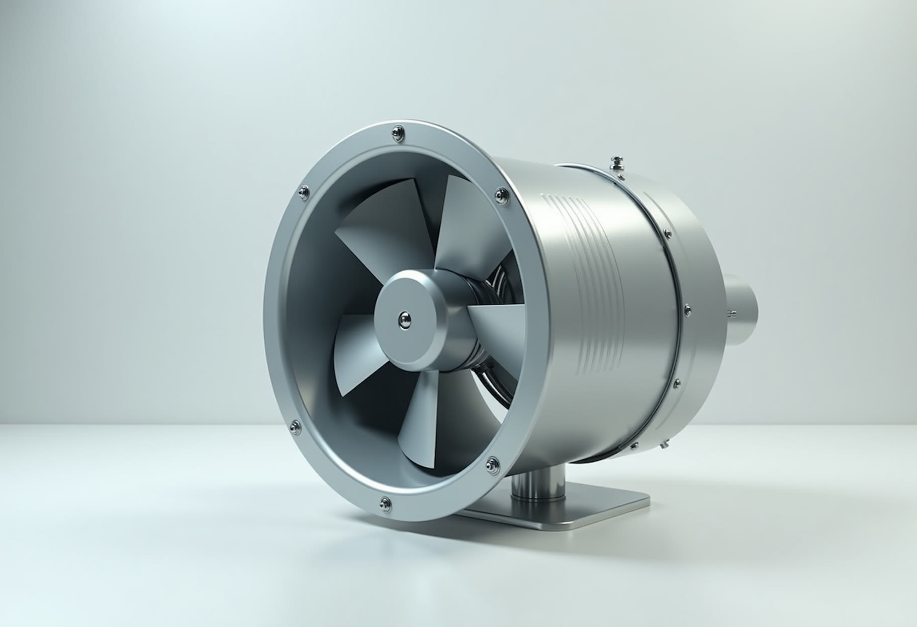 Ventilation fan ready for install